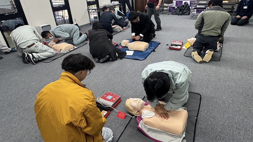 普通救命講習会の実施